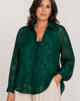 Blusa Jacquard Floreale